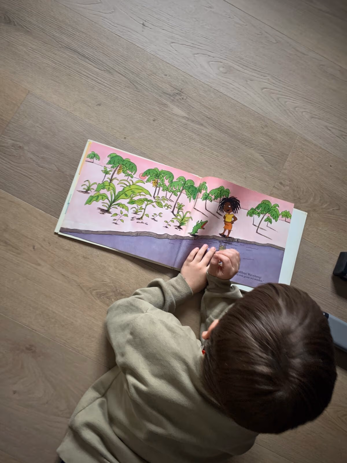 lezen krokodil